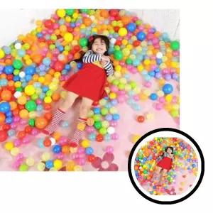 200P 칼라볼풀공58MM 아기 KC인증 아기용품 볼풀공 TLj01934