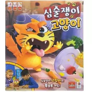 심술쟁이고양이 653TCZ68 보드게임 온가족 두뇌개발 파티용 장난감 아이들 스릴만점 복불복 게임
