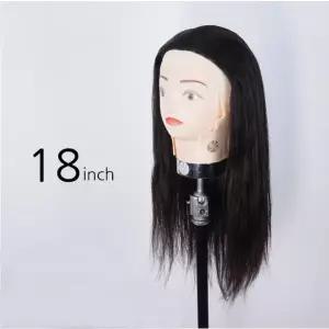 천혜사 고급커트 연습용 덧가발 MTWR 30 인모 레귤러