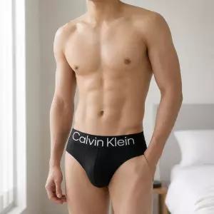 [Calvin Klein]캘빈클라인 남자속옷 마이크로파이버 스트레치 볼드 로고 힙 브리프 3개세트 NP2606O-UB1