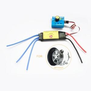 자동차 전기 터빈 파워 터보 용 12V 40A ESC 드라이브 컨트롤러 MAX 480W 태닝 부스트 공기 흡입 팬
