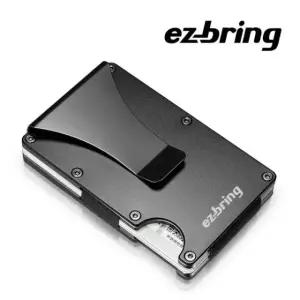 이지브링 메탈 ez-bring 항공소재 카드지갑 카드정보 머니클립 도난방지