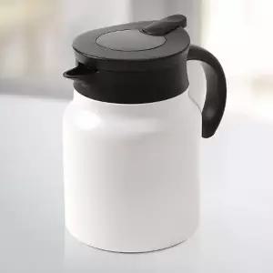 티웨어 온도표시 보온주전자(900ml) (화이트)보냉포트