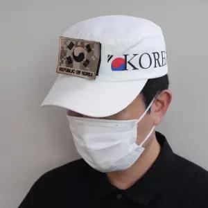 대한민국 국기 카모 벨크로 부착 장식