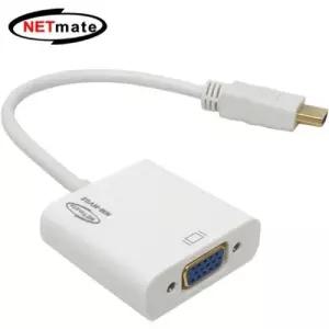 넷메이트 HDMI to VGA RGB Stereo 컨버터네트워크장비 HDMITOVGARGBSTEREO