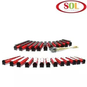 SOL 공명실로폰 HCB-27BW 27음 블랙화이트 교육용