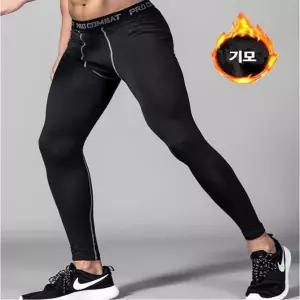 [하프클럽/셀럽하우스]남자 기모 레깅스 헬스복 밴딩 타이즈 짐웨어