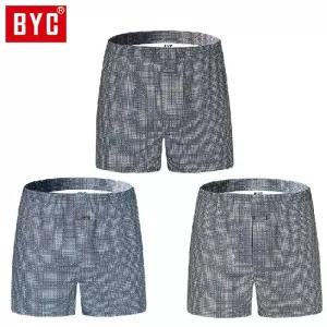 BYC 남성용 80수 DOLG1184 3매입 박서
