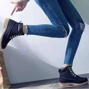 [하프클럽/셀럽하우스]여자 캐주얼 패션워커 키높이 미들워커 모던 미들부츠