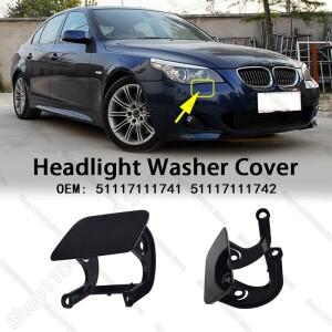 전면 헤드 라이트 와셔 노즐 커버 2004-2010 BMW 호환 525i 530i M5 (E60 E61) 51117111741