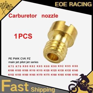1PCS M5 75-195 Keihin OKO KOSO PWK 125cc CVK PZ27 PZ30 인젝터 노즐 스쿠터 부품 기화기 제트 메인