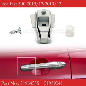 51939041 51964555 크롬 금속 외부 문짝 핸들 힌지 수리 키트  운전자 조수석 교체  피아트 500