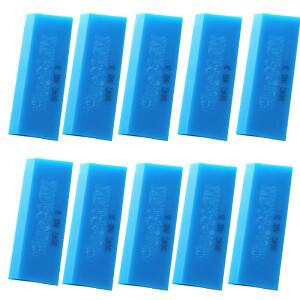 TOFAR 10pcs BLUEMAX 블레이드 고무 스트립 창 청소 스퀴지 자동차 랩 PPF 필름 응용 프로그램 도구 워터