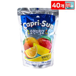 카프리썬 오렌지망고 200ml X 40 과일주스