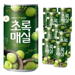 행사용 단체주문 웅진 초록매실 180ml x 30캔 음료 대량구매 학교 파티