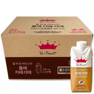 코스트코 폴바셋 바리스타 돌체 까페라떼 3960ml(330ml x 12팩) 연유 커피