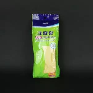 크린랩- 간편고무장갑 10켤레 크린랩 고무장갑 김장