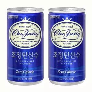 일화 초정탄산수 플레인 탄산수 음료수 190ml 30캔 GST MNS