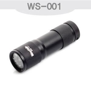 우신 9구 LED 라이트 WS-001 손전등 랜턴 LED 라이트 후레쉬 캠핑 등산 산악 낚시 텐트 안전등 오래가는 후