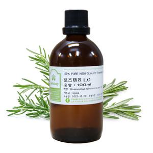 허브솝 로즈마리 오일 100ml 대용량 원액100% 천연 허브 침구 양모볼 디퓨저 아로마 에센셜오일