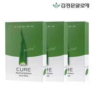 [김정문알로에][김정문알로에]큐어 알로에 마스크팩 시즌2 (30매)