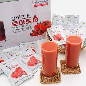 [농부곳간]갈아서 끓인 생생 토마토즙 100% 30포 100ml