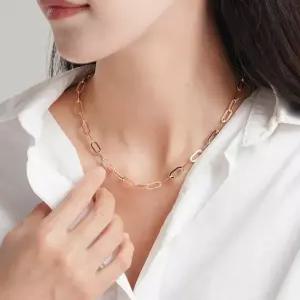 [로이드]1층 동아수성 클립체인 14k 목걸이 (5.5mm) LNC21016G