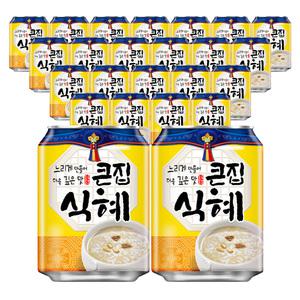 (박스)해태 큰집 식혜 238ml 24입 대용량 음료