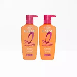 로레알파리 드림랭스 2종 샴푸 400ml+컨디셔너 헤어팩 375ml)