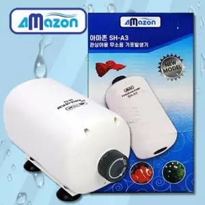 아마존 SH-A3 2.5W 무소음 초소형 저전압 고출력 산소 에어 조절 단기 기포 발생기