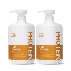 [박준뷰티랩] LPP 단백질 트리트먼트 대용량 헤어 팩 1000ml x2개, 오리지널