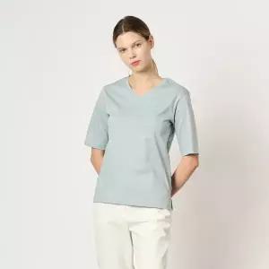 [BCBG] 브이넥 티셔츠 B4M6X450