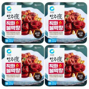 [청정원] 청정원 안주야 직화 불막창 160g 4개