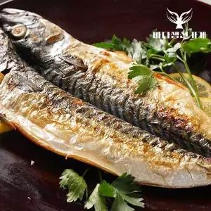 [냉동][바다생선가게] 잘말린 노르웨이 반건조 고등어 왕특대 3미(1kg내외/각330~370g)/개별포장
