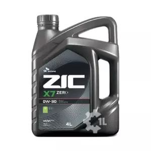 테온셀 지크제로 ZIC ZERO 0W30 SP 4L 합성 엔진오일 GDI PAO