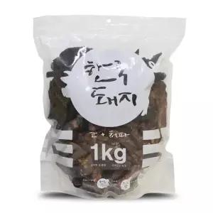 테비 수제왕 강아지수제간식 돼지간+허파 1kg