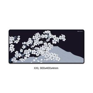 메온셀 X-raypad 아쿠아컨트롤2 사쿠라 에디션 마우스패드 나이트 블랙 900*400 XXL