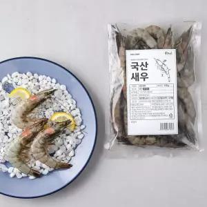 [냉동][국산] 살아있을 때 급랭한 국산새우(500g/15-20마리내외)