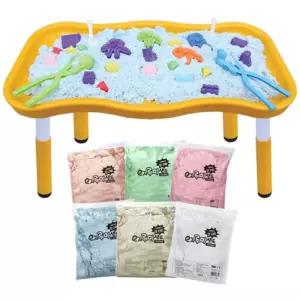 이지루미샌드 모래놀이 종합세트 /샌드/아트/칼라/매직/색깔/실내/가정용/대용량/색/모래/벌크/촉각/놀이