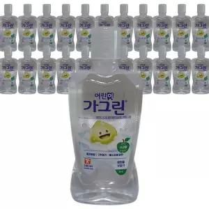 어린이가그린 무알콜 무색소 사과향 380ml 3개