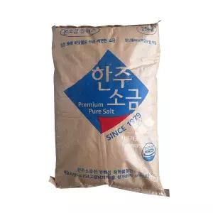 가마랑한주소금 본소금 플러스 25kg 장담그는 절임용 정제 소금 정제염 (국산75%+호주25%)