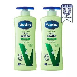 [보리보리/바세린]바세린 보이드 바디로션 알로에수드 400ml 2개