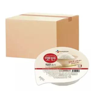 햇반 백미 작은공기 130g 36입 (1박스)