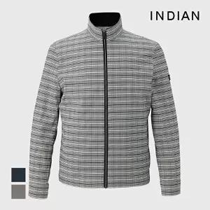 [인디안][INDIAN] 체크 홑겹 점퍼_MIECLYM3101