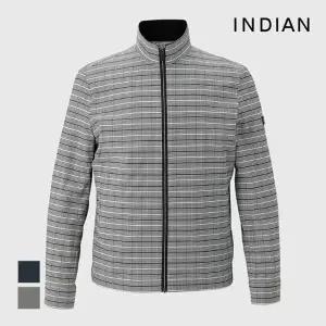 [INDIAN] 체크 홑겹 점퍼_MIECLYM3101