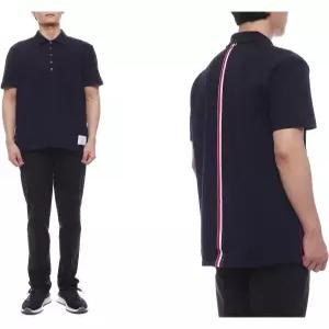 [톰브라운]25SS 남성 센터백 스트라이프  반팔티셔츠 (MJP042A 00050 415 25S)