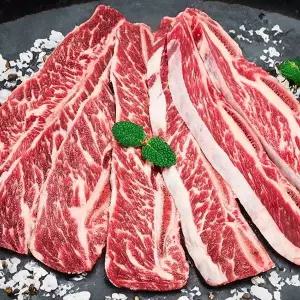 [신세계라이브쇼핑][육미당] 손질 필요없는 어린소 LA 꽃갈비 800g