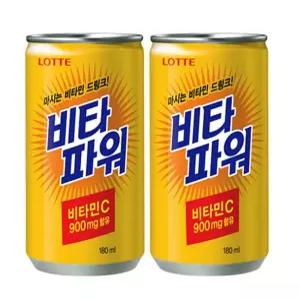 드링크 롯데칠성 비타민음료 비타파워 비타민음료180mlx30캔 음료수