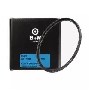 슈나이더 B+W BASIC 007 MRC CLEAR 77mm 렌즈 필터 
