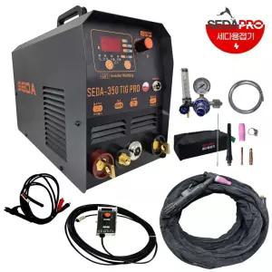 휴대용 인버터 전기 알곤용접기 펄스 전해연마 아크겸용 올인원 SEDA-350A TIG PRO